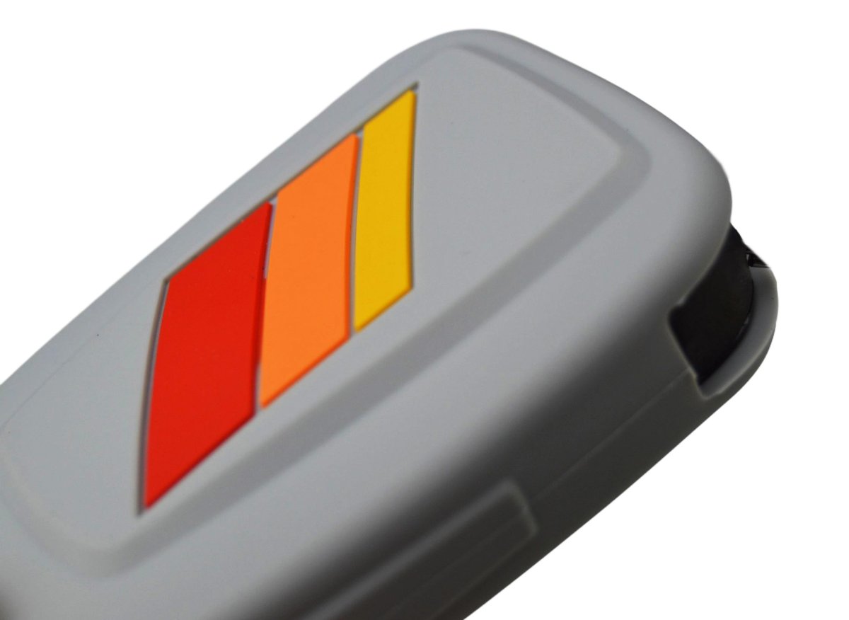 Silicone Sport Racing Stripes  Trimed Key Fob Cover For Toyota Trd 4runner Corolla Gr Rav4 Highlander Performance 3 Buttons