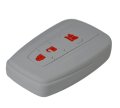 Silicone Sport Racing Stripes  Trimed Key Fob Cover For Toyota Trd 4runner Corolla Gr Rav4 Highlander Performance 3 Buttons