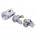 Motoku Ignition Switch Door Lock Cylinder Kit For Chevy Colorado Gmc Canyon 2004-2013 Hummer H3 2006-2010 Front Left Driver And