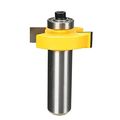 1 2 In Shank Rabbeting Router Bit Set With 6 Bearings For Multiple Depths 8 4 56 3 7 16 1 Carbide Tipped Gy0122 In Shank