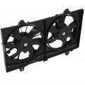 Aintier Dual Radiator Condenser Fan Assembly Fit 2007-2012 For Nissan Sentra