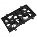 Aintier Dual Radiator Condenser Fan Assembly Fit 2007-2012 For Nissan Sentra