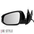 To1320362 Factory Style Driver Left Side Mirror Manual Folding Power Adjust Heated Glass Turn Signal Compatible With Toyota