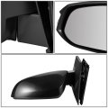 To1320362 Factory Style Driver Left Side Mirror Manual Folding Power Adjust Heated Glass Turn Signal Compatible With Toyota