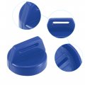Acropix Ignition Switch Key Fob Cover Shell Case Fit For Polaris Rzr Xp1000 Pack Of 3 Blue