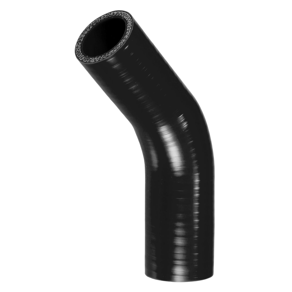 1 Pcs 32-35mm 26 -1 38 Id 90mm 3 54 Length 45 Degrees Black Car Silicone Hose Coolant Universal