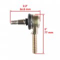 Caltric 2 Tie Rod Set Compatible With Yamaha Blaster 200 Yfs200 1988 1989 1990 1991 1992 1993-2006