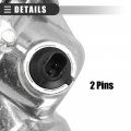 Motoforti Car Auto Thermostat Housing Assembly For Mercedes-benz Cl550 2007-2010 Metal 2722000515 Silver Tone