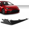 G-plus Right Front Bumper Lower Side Molding Trim Passenger Compatible With Toyota Corolla 2020-2022 5211202110 5211212310