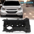 Engine Valve Cover W Gasket For Hyundai Tucson 2014-2015 Fit Kia Optima 2011-2015 Sportage 2011-2016 Black
