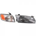 Evan-fischer Headlight Kit Passenger Right Side Rh Hand For Toyota Camry 1997-1999 