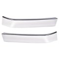 Chrome Front Grille Trim Molding Inserts For Chevy Silverado 1500 Classic Hd 2500 3500 2003-2007 Driver And Passenger Side 2 