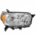 Headlight Headlamp Lamp Chrome Passenger Side For 2010-2013 Toyota 4runner 