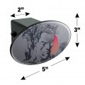 Superman Dark Persona Oval Tow Trailer Hitch Cover Plug Insert