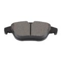 D1340 D1341 Brake Pads W Hardware Front Rear Disc Pad Set 
