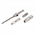 Uxcell Self Centering Hinge Tapper Core Drill Bit Hole Puncher 9 64 Diameter For Woodworking Silver