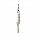 Uxcell Self Centering Hinge Tapper Core Drill Bit Hole Puncher 9 64 Diameter For Woodworking Silver