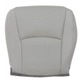 Gray Front Driver Side Bottom Perforated Microfiber Leather Seat Cover Replacement For Toyota Highlander 2008 2009 2010 2011 