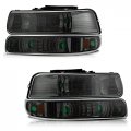 Headlights For 99-02 Chevy Silverado 1500 2500 01-02hdhd 3500 00-06 Tahoe Suburban 1500 2500 