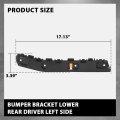 Rear Left Lower Bumper Support Bracket For Ford Escape Sel 2018-2019 Submodel S Se Titanium 2017-2019 Driver Side Gj5z17d943b