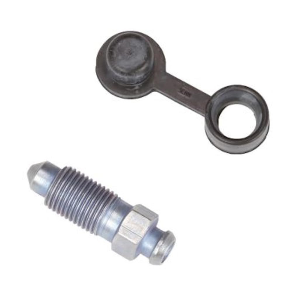 Rear Disc Brake Caliper Bleeder Valve Set For Chevy Silverado 1500 2017 2018 Cap Included 0 141 In Inside Diameter