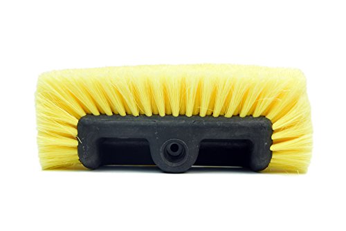 10 In Car Wash Brush Head With Soft Bristles For Auto Rv Truck Boat Camper Exterior Cleaning Yellow Pro Max