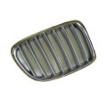 Passenger Side Grille For Bmw X1 2012 2013 2014 2015 Titanium With Chrome Finish And X Line Silver Replaces Bm1200223 