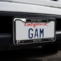 Never Forget Pluto Planet Astronomy Memorial Funny Full Size Standard License Plate Metal Frame