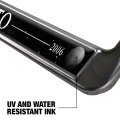 Never Forget Pluto Planet Astronomy Memorial Funny Full Size Standard License Plate Metal Frame