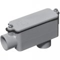 Schedule 40 Pvc Lb Shaped Conduit Body 1-1 2 