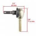 Caltric 2 Set Tie Rod End And Kit Compatible With Polaris Sportsman 1000 2015-2021