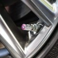 Cute Kawaii Rainbow Unicorn Chibi Tire Rim Wheel Aluminum Valve Stem Caps
