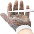 Chainmail Cut Resistant Glove Stainless Steel Mesh Metal Knife Cutting For Butcher And Oyster Shucking Food Grade Small Pack Of 