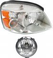 Evan Fischer Headlight Set Of 2 For 2004-2007 Ford Freestar Fo2503203 Fo2592187 