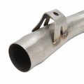 Jfg Racing Dirt Bike Exhaust Slip On Muffler Pipe Full Kit For Crf150f Crf230f 2003-2017 Tao Tao Tbr7 Hawk 250 Black 