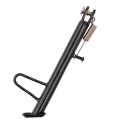 Minho Motorcycle Kickstand Dirt Bike Sidestand In Iron Material Come With Spring And Hardware Screws Total Length 24cm Black 