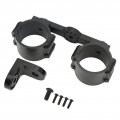 Utv Whip Mount Cnc Aluminum Off Road Flag Pole Antenna Bracket 1 75 To 2in Roll Bar Mounting For Rzr 900 1000 Xp Pro