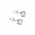 Uxcell 10mm Brushed Stainless Steel Mirror Screws Decorative Caps Cover Nails 12pcs