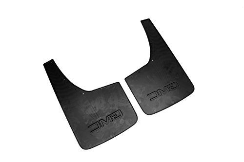 Gm Accessories 22894868 Rear Molded Splash Guards In Anthracite With Gmc Logo And Hardware