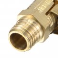 Uxcell Spring Grease Oil Cup Cap M8x1 Male Thread Copper Machine Parts 4pcs