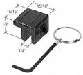 Black Tamperproof Window Lock Package 