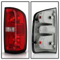 Acanii For 2015-2022 Chevy Colorado Factory Oe Style Red Clear Tail Light Brake Lamp Replacement Right Passenger Side
