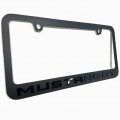 Gt Stealth Blackout License Plate Frame Black With Black For Ford Mustang 