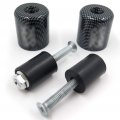 Httmt Mt220-005-r Handlebar Bar End Slider Rubber Compatible With Suzuk Hayabusa 1999-2011 Gsxr 1100 89- 98
