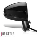 Ho1321332 Factory Style Passenger Right Side Mirror Manual Folding Power Adjust Compatible With Honda Fit 15-20 Paint To Match