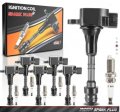 6x Ignition Coil Iridium Spark Plug Kits For Nissan Frontier Pathfinder Maxima 