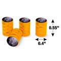Protectors Of The Realm Dragon And Fairy Valve Stem Caps For Tire Rim Wheel Aluminum Yellow
