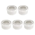 5 Pcs Pvc Reducer Bushing G1-1 2 Male Thread To G1 Female Coupling Connectors Pipe Adapter Fitting For Connecting Plumbing 