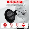 Black Gt329 Gas Cap Fuel Replacement Fit For 2010-2016 Cadillac Srx Replace 20813322 22855245 22944177
