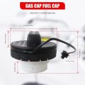 Black Gt329 Gas Cap Fuel Replacement Fit For 2010-2016 Cadillac Srx Replace 20813322 22855245 22944177